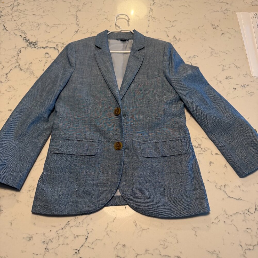 Light Blue Linen Ludlow Suit Jacket and Pants